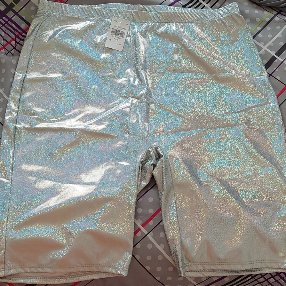 Sliver biker shorts, 3x